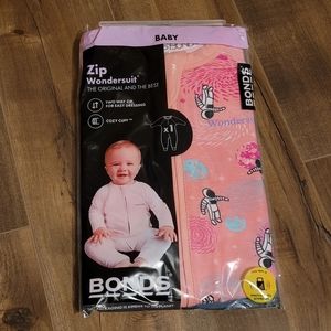 Pink Astronaut Bonds Wondersuit Zippy